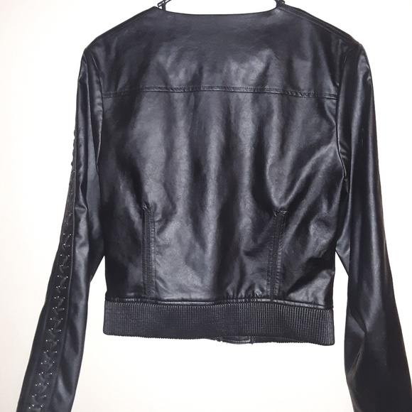 Guess Faux Leather Jacket - Picture 2 of 5